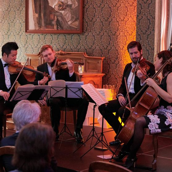 Klassische Musik während der Giessbach Sessions im Grandhotel Giessbach